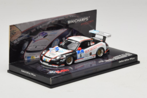 Porsche 911 997 GT3 #5 24 Hours of Nurburgring 2009 Minichamps 1:43 437096705 Metalas - nuotrauka 2 iš 4
