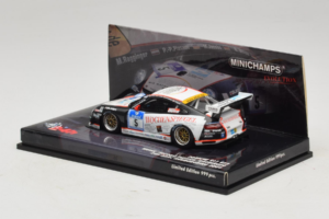 Porsche 911 997 GT3 #5 24 Hours of Nurburgring 2009 Minichamps 1:43 437096705 Metalas - nuotrauka 3 iš 4