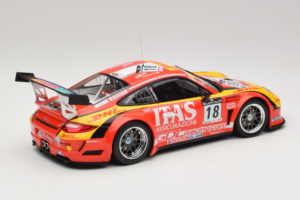 Porsche 911 997 GT3 R #8 De Lorenzi Racing De Lorenzi 24 Hours of Spa 2011 Minichamps 1:18 151118918 Metalas - nuotrauka 2 iš 6