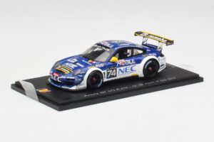 Porsche 911 997 GT3 R #74 Prospeed P. van Splunteren / M. Soulet / F. Derdaele / B. Bouvy 24 Hours of Spa 2012 Spark 1:43 SB0 - nuotrauka 2 iš 4