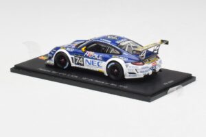 Porsche 911 997 GT3 R #74 Prospeed P. van Splunteren / M. Soulet / F. Derdaele / B. Bouvy 24 Hours of Spa 2012 Spark 1:43 SB0 - nuotrauka 3 iš 4