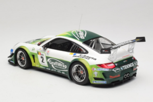 Porsche 911 997 GT3 R #2 Prospeed Competition B. Heylen / P. Lappalainen FIA GT3 2011 Minichamps 1:18 151118902 Metalas - nuotrauka 5 iš 6