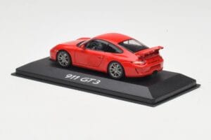 Porsche 911 997 GT3 Raudonas Minichamps 1:43 WAP02001619 Metalas - nuotrauka 3 iš 4