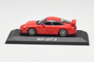 Porsche 911 997 GT3 Raudonas Minichamps 1:43 WAP02001619 Metalas
