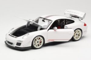 Porsche 911 997 GT3 RS 4.0 Baltas Bburago 1:18 18-11036 Metalas - nuotrauka 2 iš 8