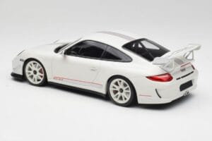 Porsche 911 997 GT3 RS 4.0 Baltas Minichamps 1:18 155062221 Metalas - nuotrauka 5 iš 6