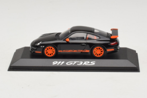 Porsche 911 997 GT3 RS Juodas Oranžinis Minichamps 1:43 WAP02012817 Metalas