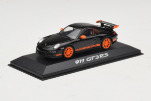 Porsche 911 997 GT3 RS Juodas Oranžinis Minichamps 1:43 WAP02012817-R1 Metalas - nuotrauka 2 iš 4