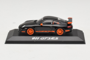 Porsche 911 997 GT3 RS Juodas Oranžinis Minichamps 1:43 WAP02012817-R1 Metalas