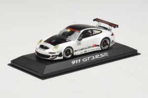 Porsche 911 997 GT3 RS #8 Baltas Minichamps 1:43 WAP02003018 Metalas - nuotrauka 2 iš 4