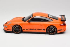 Porsche 911 997 GT3 RS Oranžinis Minichamps 1:18 155062122 Metalas - nuotrauka 3 iš 6