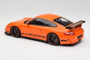 Porsche 911 997 GT3 RS Oranžinis Minichamps 1:18 155062122 Metalas - nuotrauka 5 iš 6
