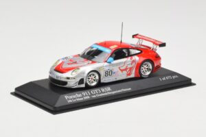 Porsche 911 997 GT3 RSR #80 Flying Lizard J. Van Overbeek / J. Bergmeister / S. Neiman 24 Hours of Le Mans 2008 Minichamps 1: - nuotrauka 2 iš 4