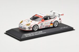 Porsche 911 997 GT3 RSR #83 Seikel Motorsport J. Nielsen / P. Ehret / P. Farnbacher 24 Hours of Le Mans 2006 Minichamps 1:43  - nuotrauka 2 iš 3