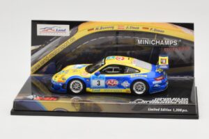Porsche 911 997 GT3 RSR #3 24 Hours Nurburgring 2008 Minichamps 1:43 437087803 Metalas
