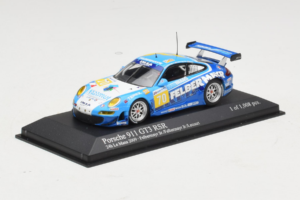 Porsche 911 GT3 RSR #70 H. Felbermayr / H. Felbermayr Jr. Felbermayr-Proton 24 Hours of Le Mans 2009 Minichamps 1:43 40009697 - nuotrauka 2 iš 4