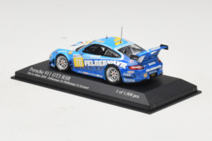 Porsche 911 GT3 RSR #70 H. Felbermayr / H. Felbermayr Jr. Felbermayr-Proton 24 Hours of Le Mans 2009 Minichamps 1:43 40009697 - nuotrauka 3 iš 4
