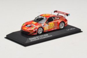 Porsche 911 997 GT3 RSR #75 O. Young / P. Hesnault 24 Hours of Le Mans 2009 Minichamps 1:43 400096975 Metalas - nuotrauka 2 iš 4