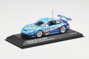 Porsche 911 997 GT3 RSR #77 Felbermayr-Proton Davidson / Henzler 24 Hours of Le Mans 2008 Minichamps 1:43 400087877 Metalas - nuotrauka 2 iš 4