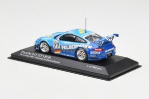 Porsche 911 997 GT3 RSR #77 Felbermayr-Proton Davidson / Henzler 24 Hours of Le Mans 2008 Minichamps 1:43 400087877 Metalas - nuotrauka 3 iš 4