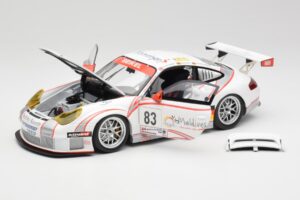 Porsche 911 997 GT3 RSR #83 Team Seikel L. Nielsen / M. Ehret / D. Farnbacher 24 Hours of Le Mans 2006 Minichamps 1:18 100066 - nuotrauka 2 iš 8