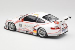 Porsche 911 997 GT3 RSR #83 Team Seikel L. Nielsen / M. Ehret / D. Farnbacher 24 Hours of Le Mans 2006 Minichamps 1:18 100066 - nuotrauka 7 iš 8