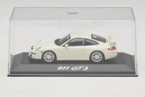 Porsche 911 997 GT3 Baltas Minichamps 1:43 WAP02012016 Metalas - nuotrauka 4 iš 5