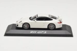 Porsche 911 997 GT3 Baltas Minichamps 1:43 WAP0202080C Metalas