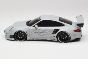 Porsche 911 997 Liberty Walk Pilkas GT Spirit 1:18 GT126 Derva - nuotrauka 3 iš 6