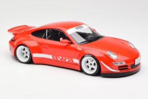 Porsche 911 997 RWB Phila IXO 1:18 18CMC168 Metalas - nuotrauka 4 iš 6