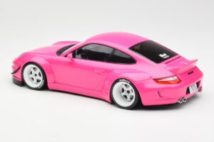 Porsche 911 997 RWB Rožinis IXO 1:18 18CMC167 Metalas - nuotrauka 4 iš 5