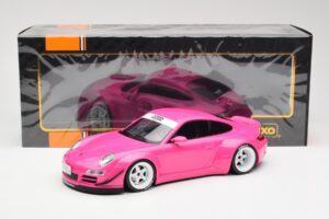Porsche 911 997 RWB Rožinis IXO 1:18 18CMC167 Metalas - nuotrauka 5 iš 5