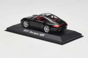 Porsche 911 997 Targa 4S Juodas Minichamps 1:43 WAP02002518 Metalas - nuotrauka 3 iš 4