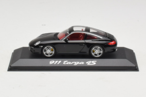 Porsche 911 997 Targa 4S Juodas Minichamps 1:43 WAP02002518 Metalas