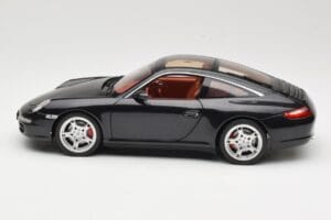 Porsche 911 997 Targa Juodas Norev 1:18 187506 Metalas - nuotrauka 4 iš 8