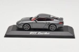 Porsche 911 997 Turbo Anthracite Grey Minichamps 1:43 WAP0200010A Metalas