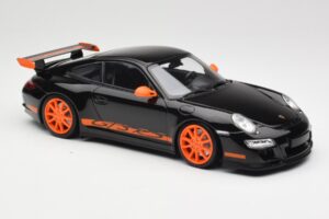 Porsche 911 997.1 GT3 RS Juodas Minichamps 1:18 155062121 Metalas - nuotrauka 4 iš 6