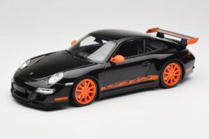 Porsche 911 997.1 GT3 RS Juodas Minichamps 1:18 155062121 Metalas