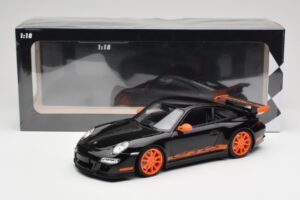 Porsche 911 997.1 GT3 RS Juodas Minichamps 1:18 155062121 Metalas - nuotrauka 6 iš 6