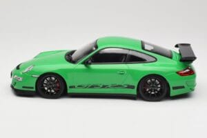 Porsche 911 997.1 GT3 RS Žalias Minichamps 1:18 155062124 Metalas - nuotrauka 3 iš 6