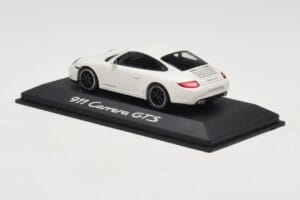Porsche 911 997.2 Carrera GTS Baltas Minichamps 1:43 WAP0200200B Metalas - nuotrauka 3 iš 4