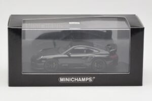 Porsche 911 997.2 GT2 RS Juodas su Juodais Ratais Minichamps 1:43 400069404 Metalas - nuotrauka 4 iš 4