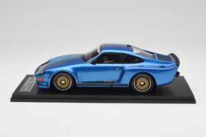 Porsche 911 930 Almeras Biturbo 3.3 Mėlynas Kess 1:18 KE18005A Derva - nuotrauka 3 iš 6