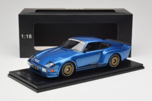Porsche 911 930 Almeras Biturbo 3.3 Mėlynas Kess 1:18 KE18005A Derva - nuotrauka 6 iš 6