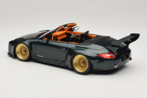 Porsche 911 992 Cabriolet Old & New Tokyo Auto Salon GT Spirit 1:18 GT548 Derva - nuotrauka 5 iš 6