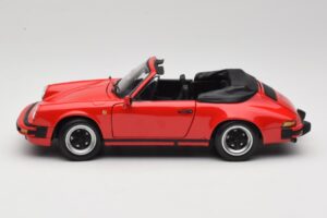 Porsche 911 SC Kabrioletas Raudonas Minichamps 1:18 100063030 Metalas - nuotrauka 4 iš 8