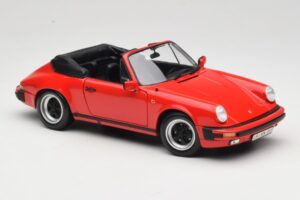 Porsche 911 SC Kabrioletas Raudonas Minichamps 1:18 100063030 Metalas - nuotrauka 6 iš 8