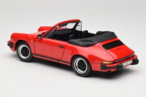 Porsche 911 SC Kabrioletas Raudonas Minichamps 1:18 100063030 Metalas - nuotrauka 7 iš 8