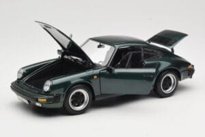 Porsche 911 Carrera Green Metallic Minichamps 1:18 100063022 Metalas - nuotrauka 2 iš 8
