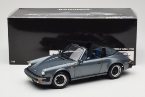 Porsche 911 SC Sidabrinis Minichamps 1:18 100063060 Metalas - nuotrauka 8 iš 8